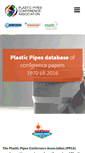 Mobile Screenshot of plasticpipesconference.com